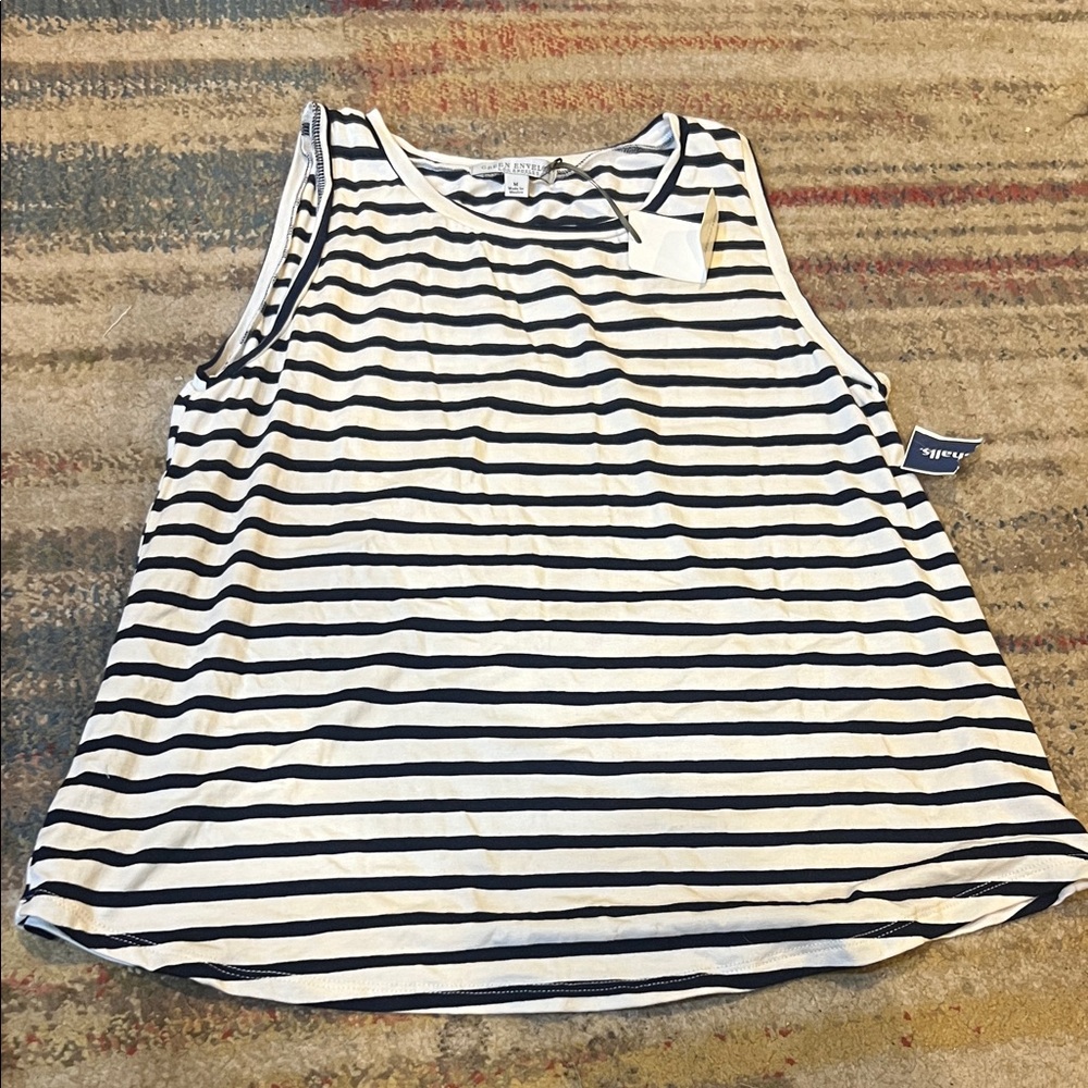 Striped Sleeveless Top